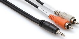 Kabel Hosa Jack 3.5mm - RCA (Cinch) x2 3m czarny (CMR-210)