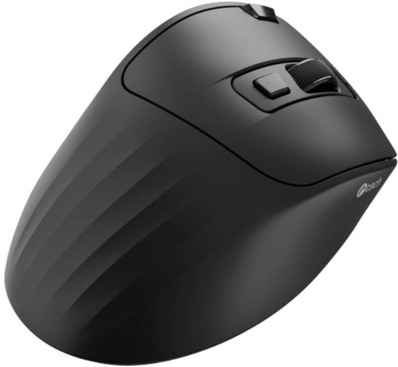 Mysz C-Tech Dual mode, bezprzewodowa, BT5.0 + 2,4GHz, 3200DPI, 7 przycisków, USB nano receiver, czarna (WLM-23)