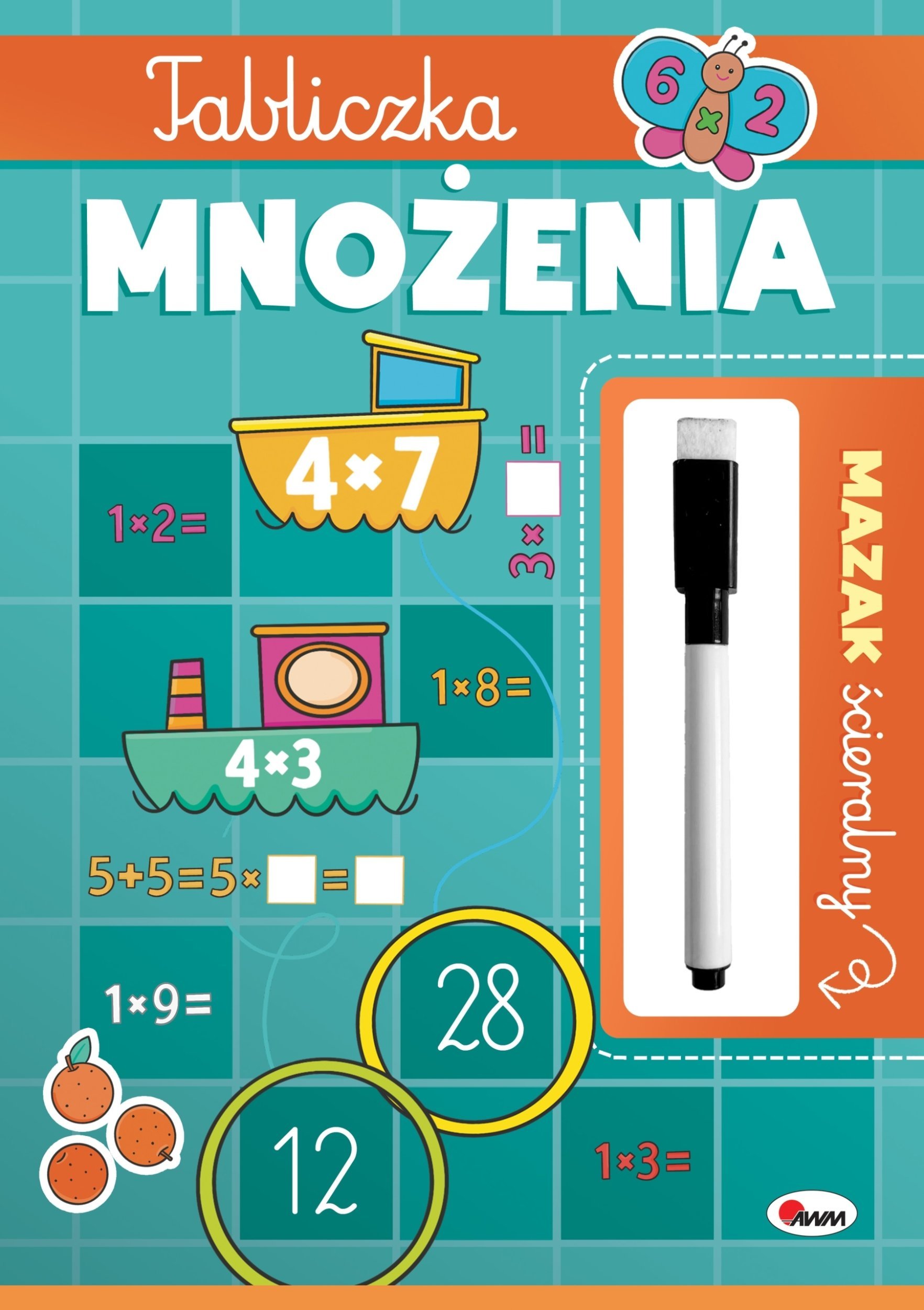 Morex Mazak ścieralny tabliczka mnożenia 15734