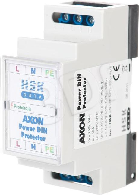 Фото - Мережевий фільтр / подовжувач AXON POWER DIN PROTECTOR AZP-AXONPowerDINP---0 