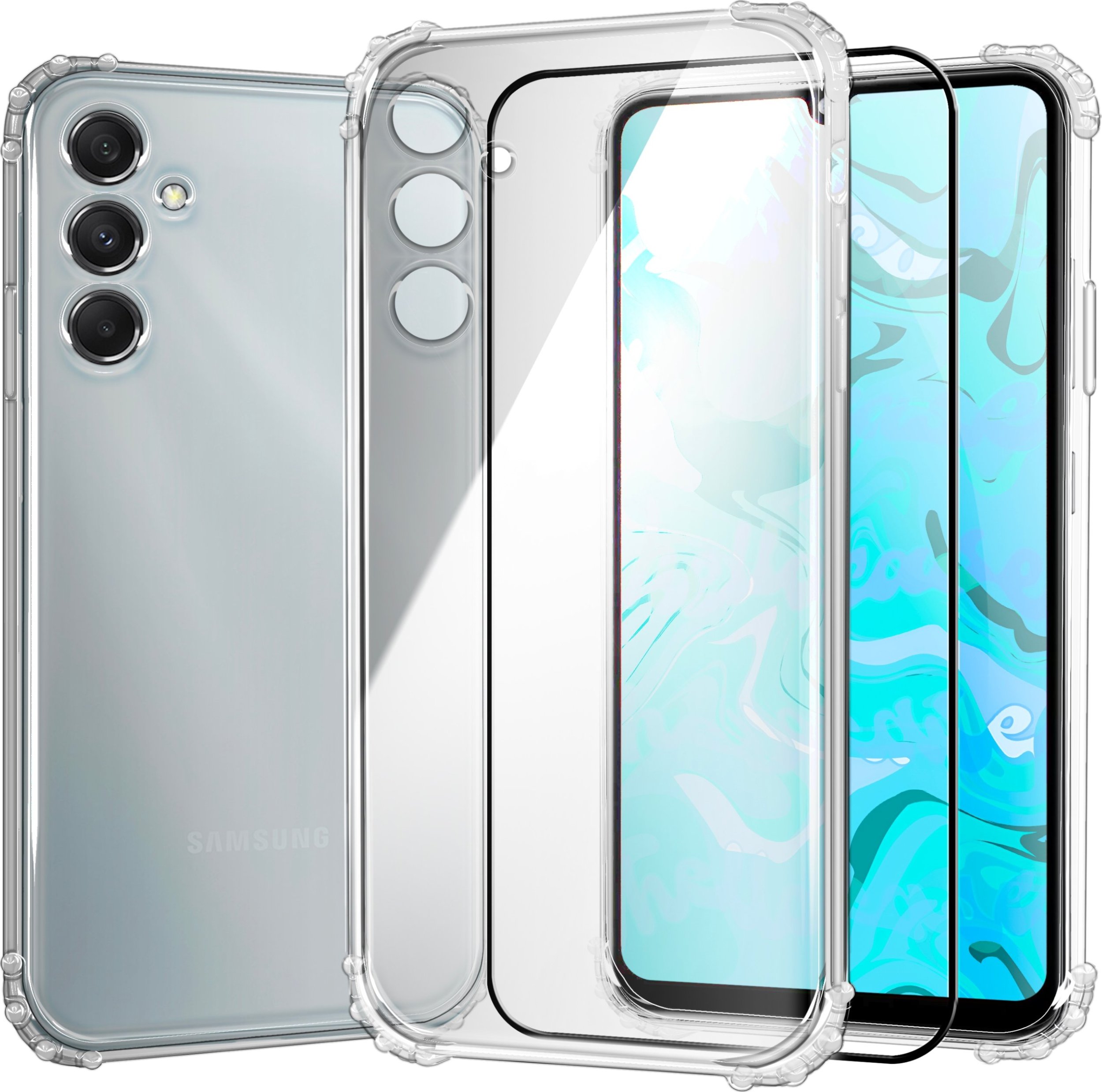 Hello Case ETUI PANCERNE DO SAMSUNG GALAXY M34 5G | CASE SILIKON GUMOWE SLIM | SZKŁO