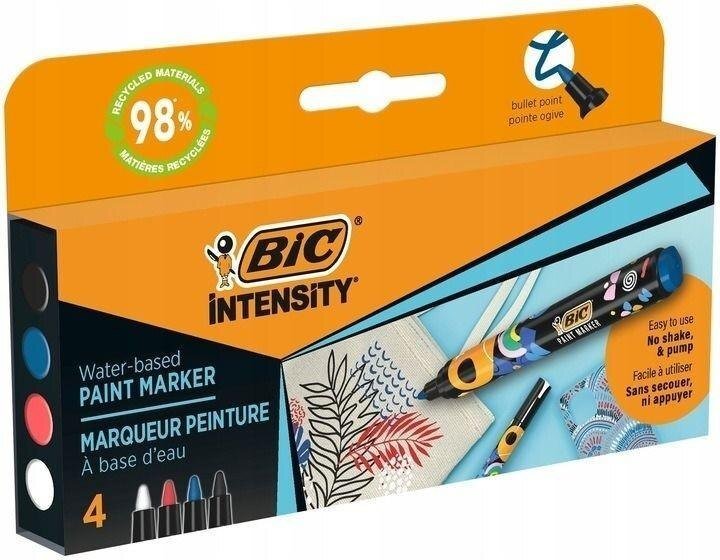 Bic Markery akrylowe Intensity Classic Paint 4szt BIC
