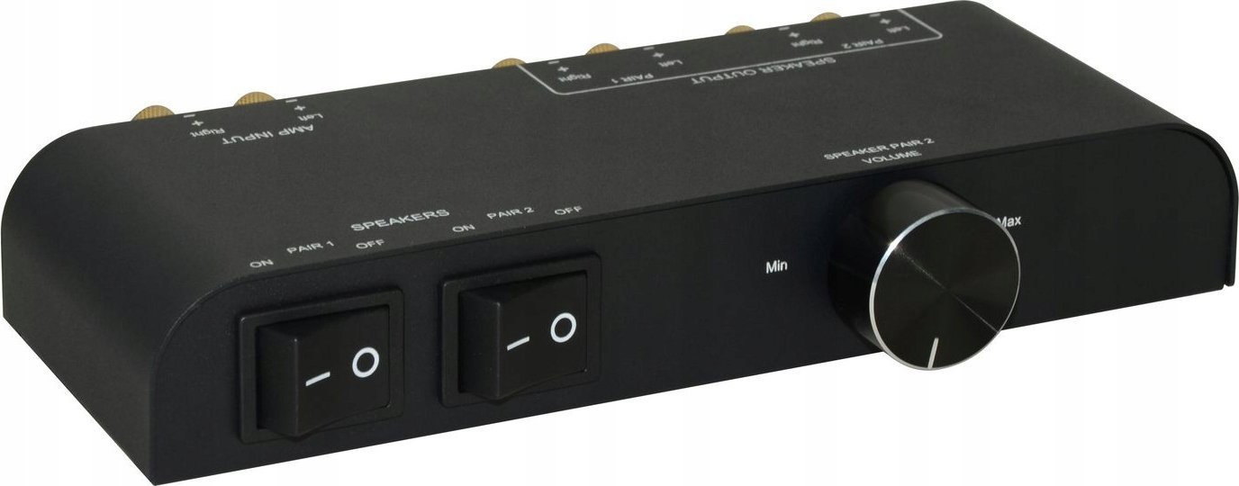 MicroConnect Microconnect MC-GEN-270 przełącznik audio Czarny