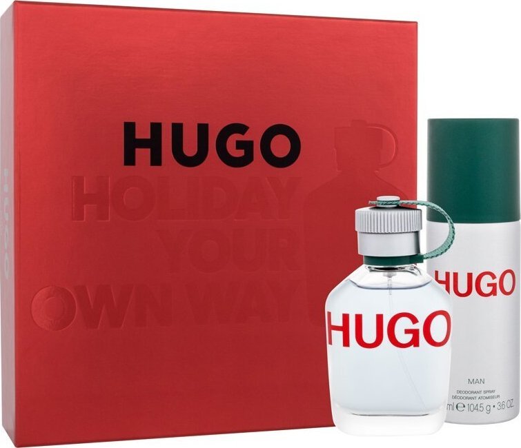 Zdjęcia - Pozostałe kosmetyki Hugo Boss BOSS SET  (MAN EDT/S 75ML + DEO STICK 75ML)