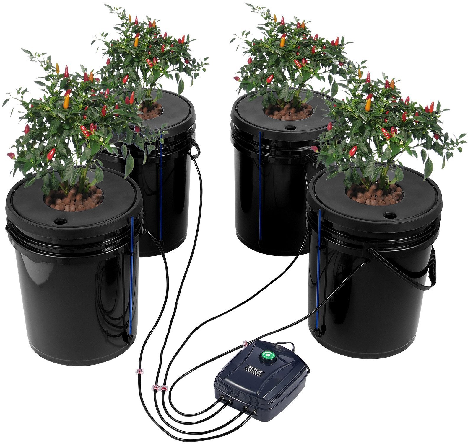 System do Uprawy Hydroponicznej 4 Doniczki x 20 L