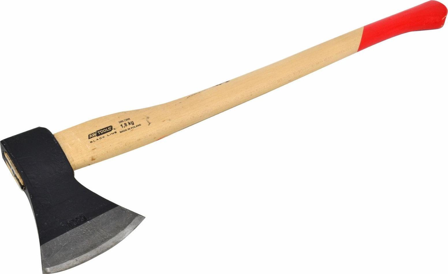 AWTools AWTOOLS SIEKIERA CIESIELSKA 1,8kg TRZONEK DREWNIANY BLACK LINE AW33056BL