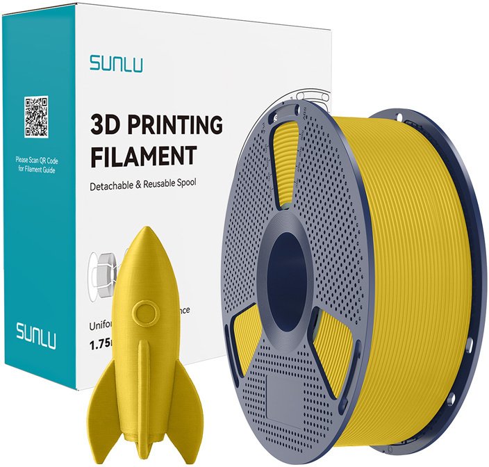 Sunlu Filament PLA High-Speed 1.75MM 1KG (żółty)