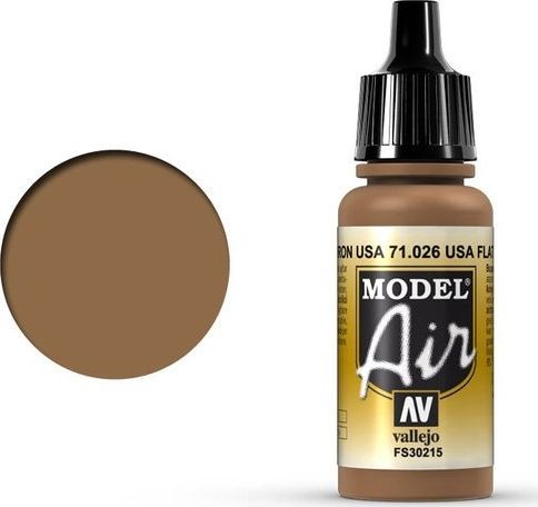 Vallejo US Flat Brown 71.026 uniwersalny