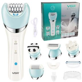 Depilator Renew Force DEPILATOR DLA KOBIET GOLARKA DAMSKA DO NÓG PACH BIKINI CIAŁA PEELING 5W1