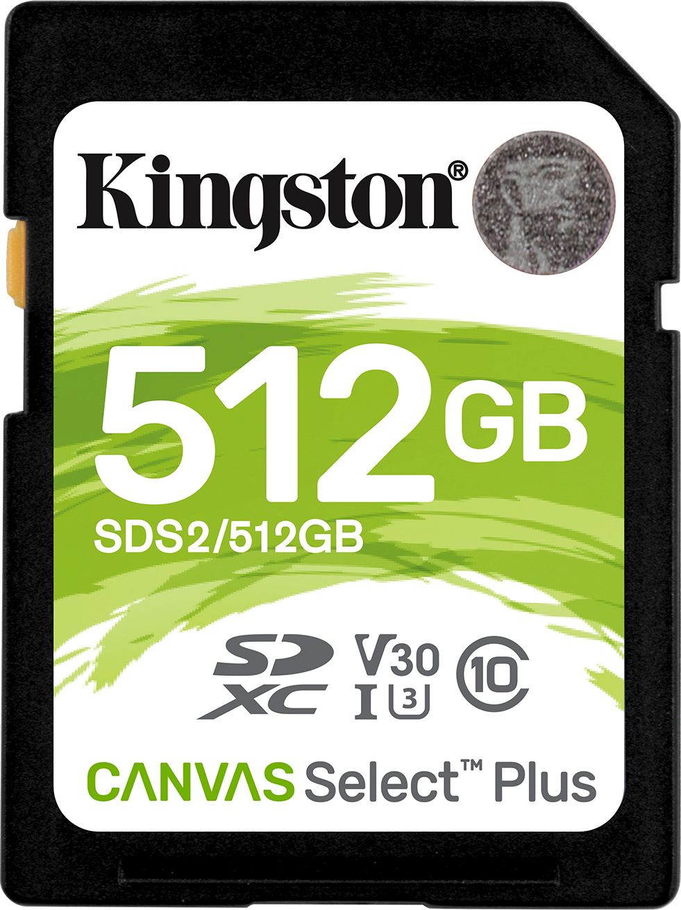 Karta Kingston Canvas Select Plus SDXC 512 GB Class 10 UHS-I/U3 V30 (SDS2/512GB)