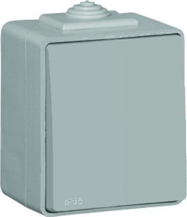 Efapel EFAPEL WATERPROOF48 ŁĄCZNIK KRZYŻOWY N/T IP65 SZARY 48051 CCZ