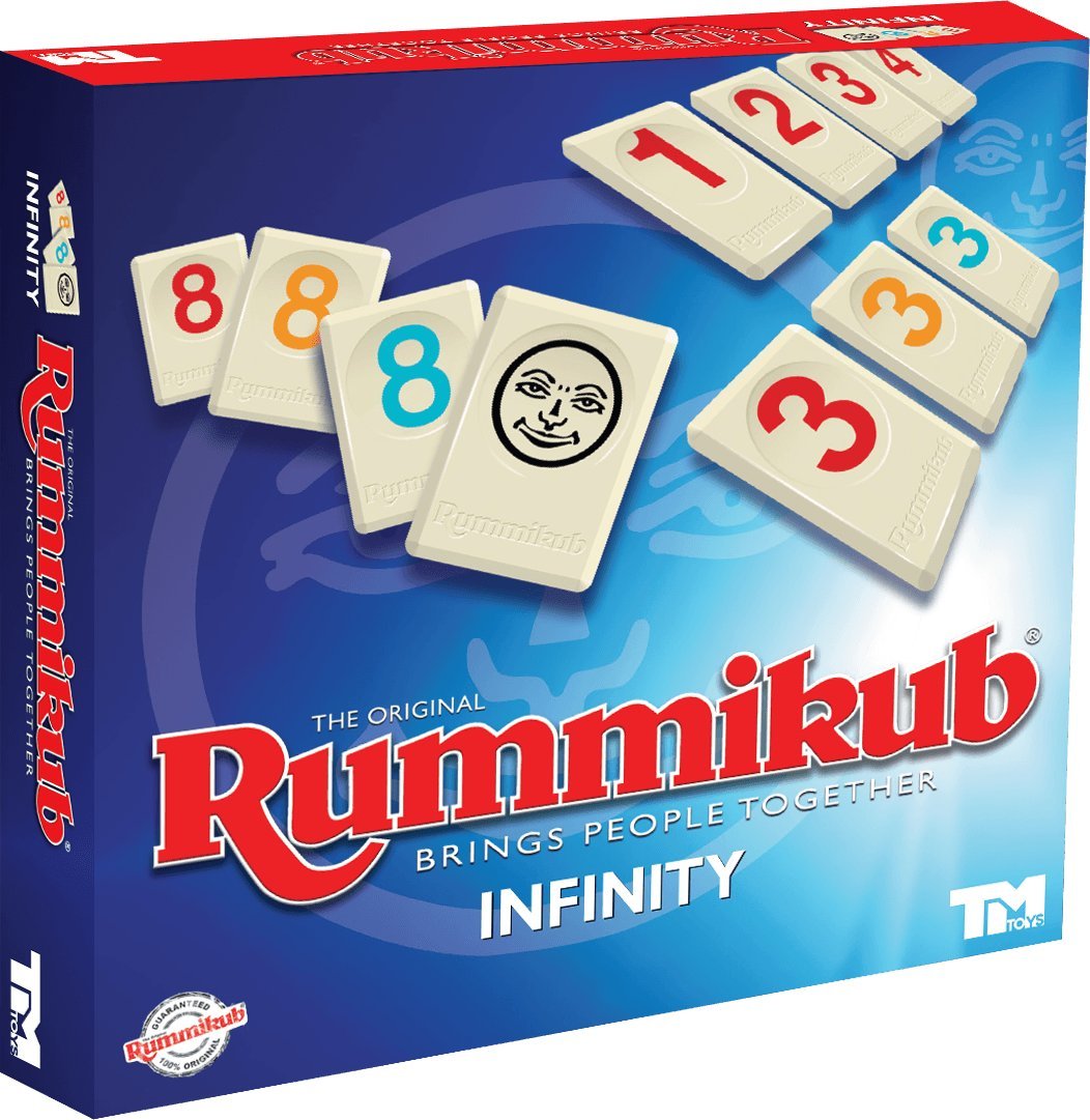 Tm Toys RUMMIKUB ORYGINALNY gra Infinity Standard POLSKI