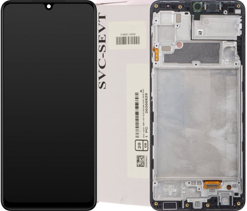 Oryginalny wyświetlacz Samsung A22 4G SERVICEPACK