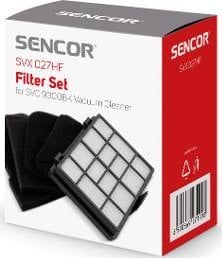 Sencor SVX 027HF Zestaw Filtrów SVC 9300BK