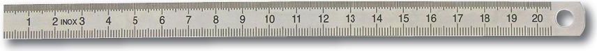 Gimex Przymiar MLPD metalowy inox 15cm (214.191)