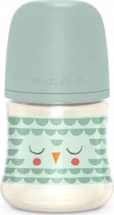 Suavinex 307832-BUTELKA 150ML/SMOCZEK FIZJOLOGICZNY SX PRO WOLNY PRZEPŁYW/SOWA MIĘTOWA/BONHOMIA
