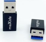 Adapter USB Maxlife USB-A - USB-C Czarny (8_2273669)