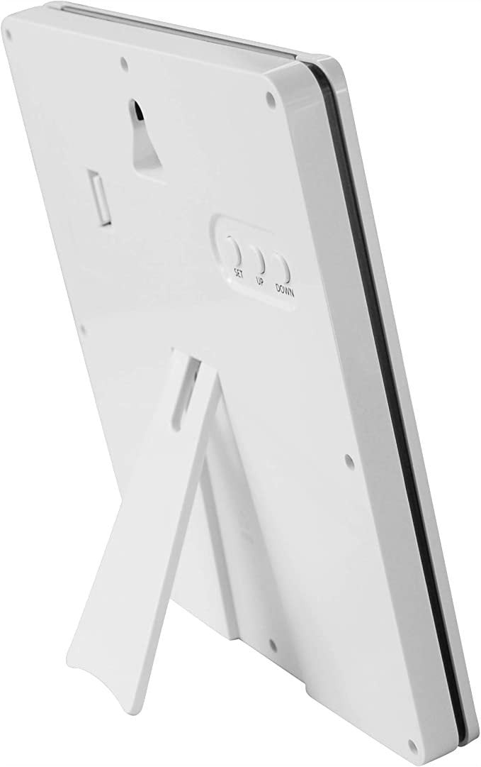 Ramka cyfrowa TFA Geemarc Viso 5 Zegar radiowy z ramką na zdjęcia