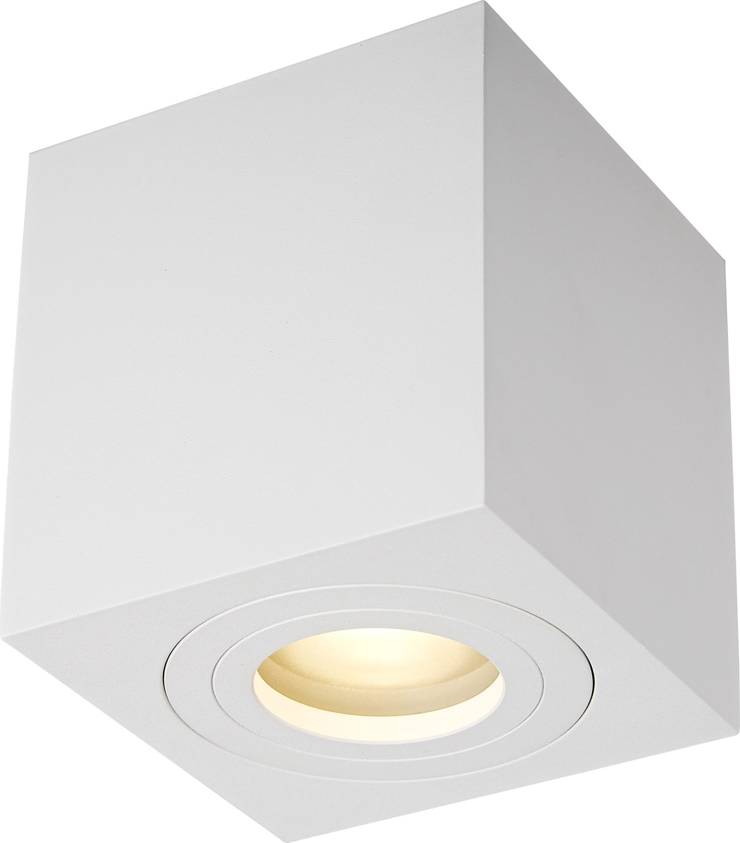 Lampa sufitowa Zumaline Oprawa sufitowa kostka biała Zumaline QUARDIP ACGU10-160