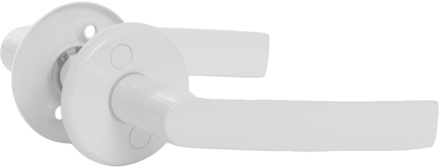 HANDLE ON ROSE 16/006 WHITE ALUMINIUM