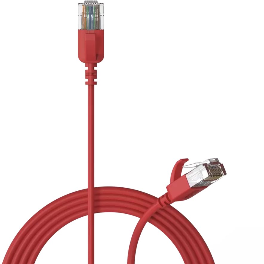 Procab Slimline CSD560 Cat 6a, U/UTP, czerwony, 1.5m (CSD560R/1.5)