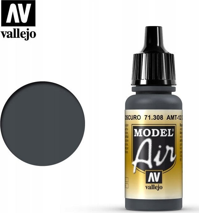 Vallejo : 71.308 - Model Air - AMT-12 Dark Grey (17 ml)