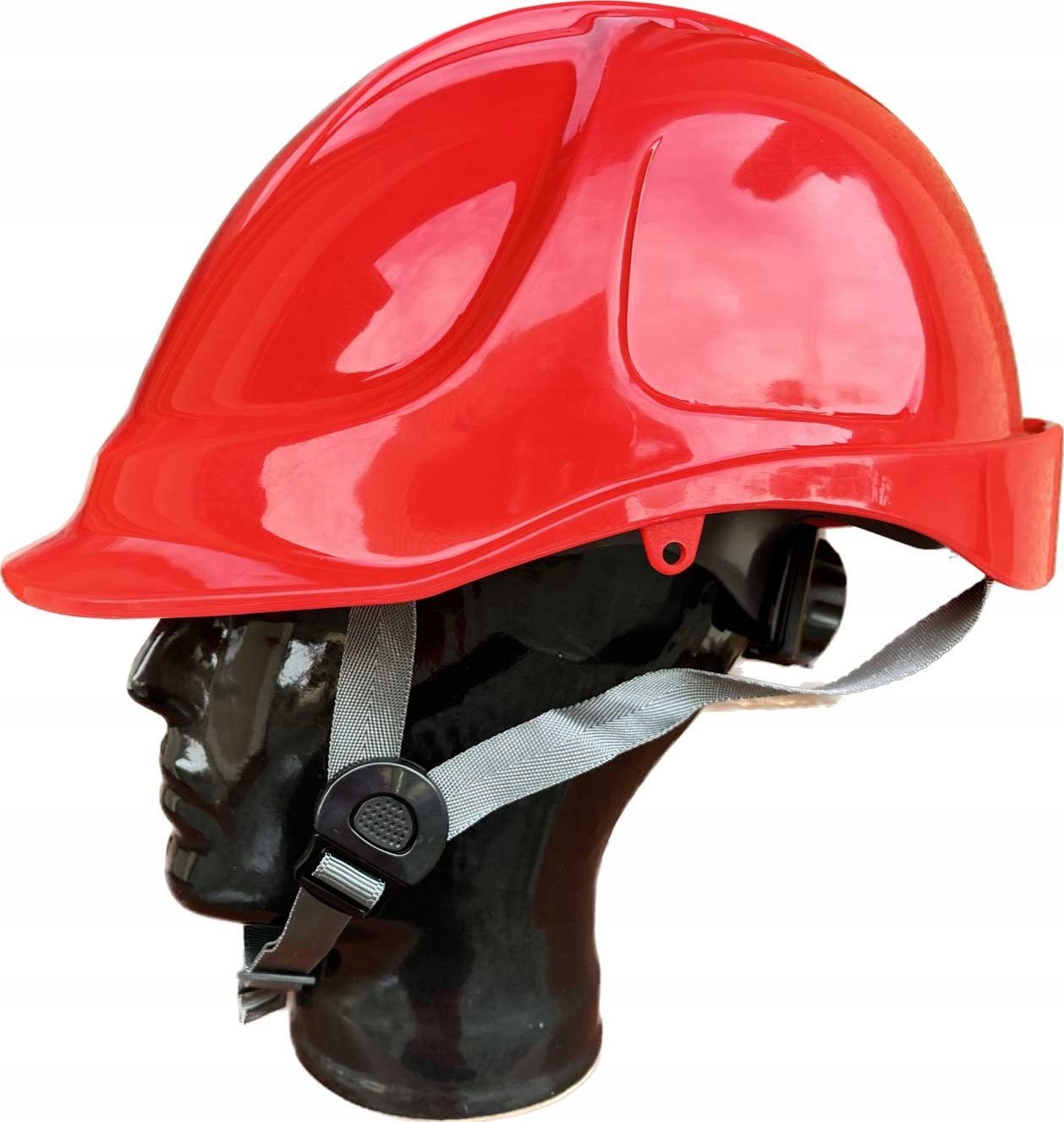 Consorte Kask Hełm Roboczy Thor Budowlany 4-Pkt Czerwony Thor R 5901832511571