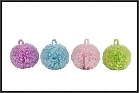 Hipo Piłeczka Fluffy 9cm 4kolory 620804 74290