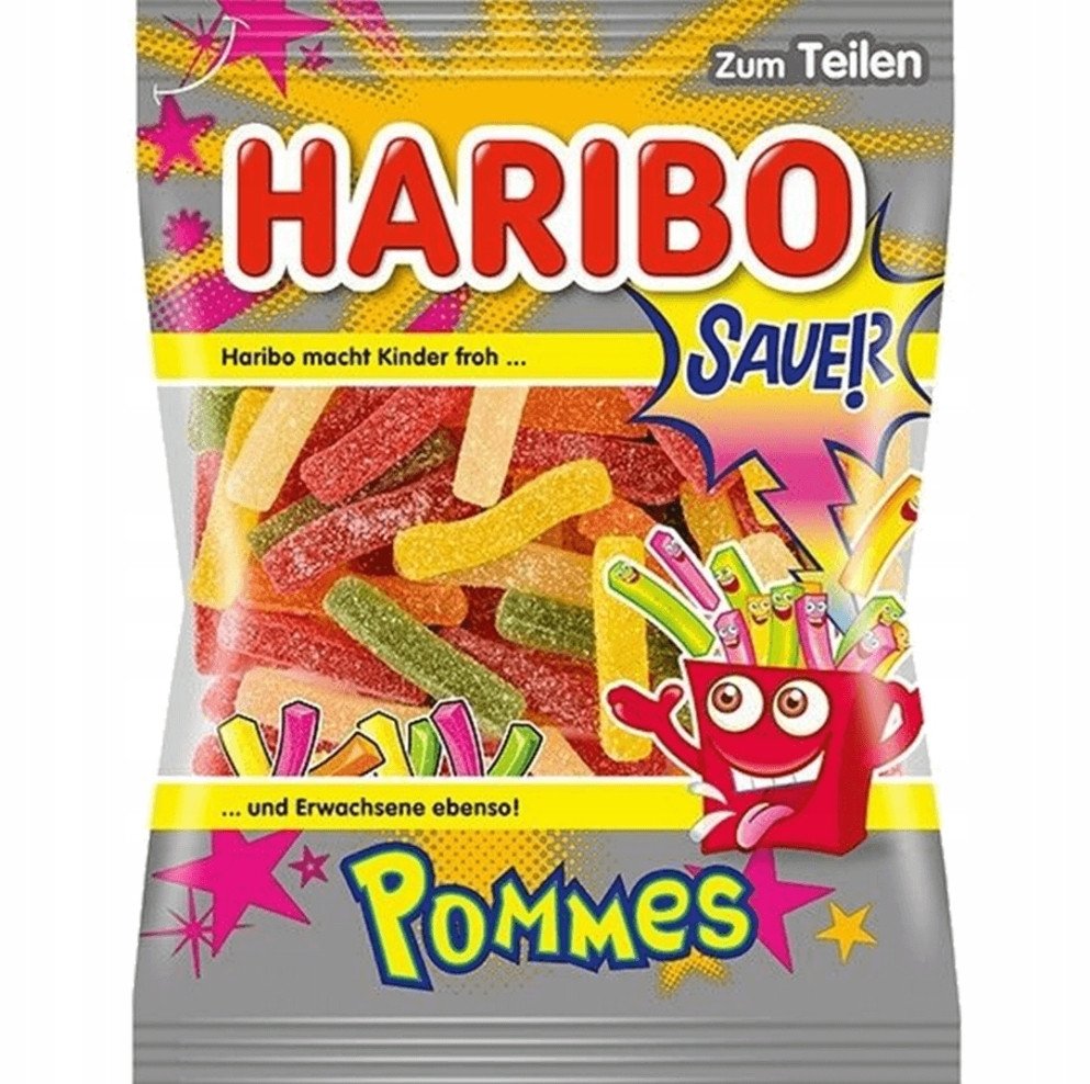 Haribo Żelki Frytki Kwaśne Ziemniaki 175g -