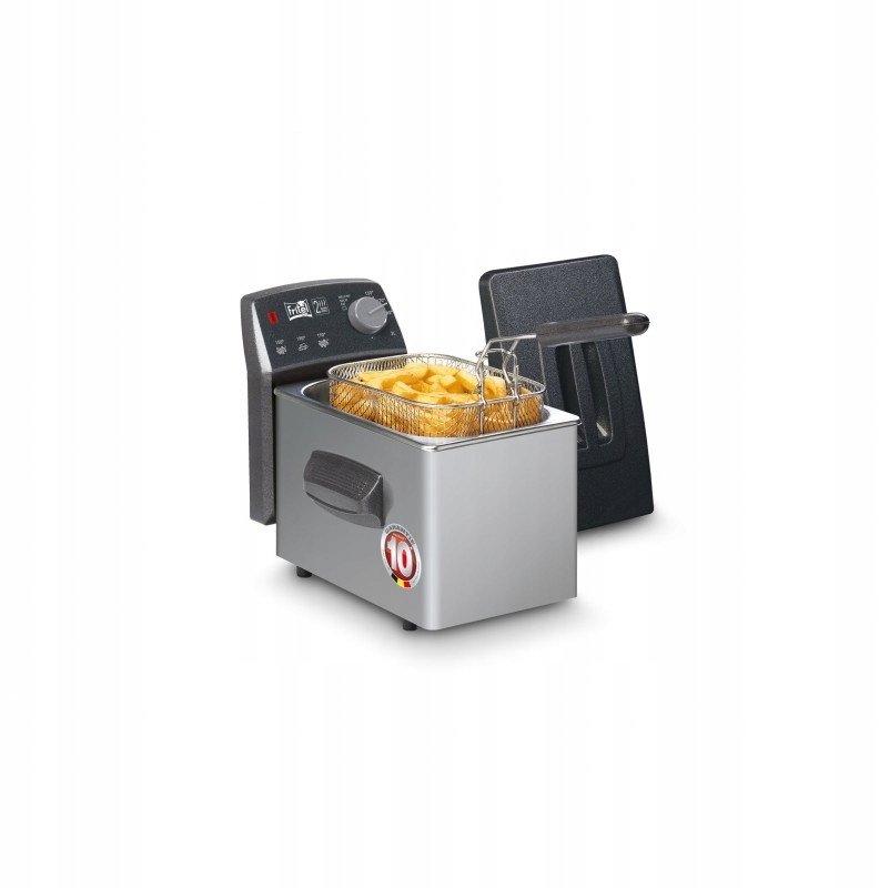 Frytkownica Ariete Fritel SF 4049, 2 L, Single, Silver, Rotary, 1800 W (137206)