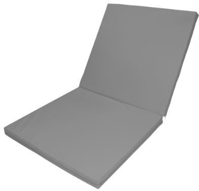 Małpiszon materac gimnastyczny Gamma 200x100x10 dwuczęściowy szary