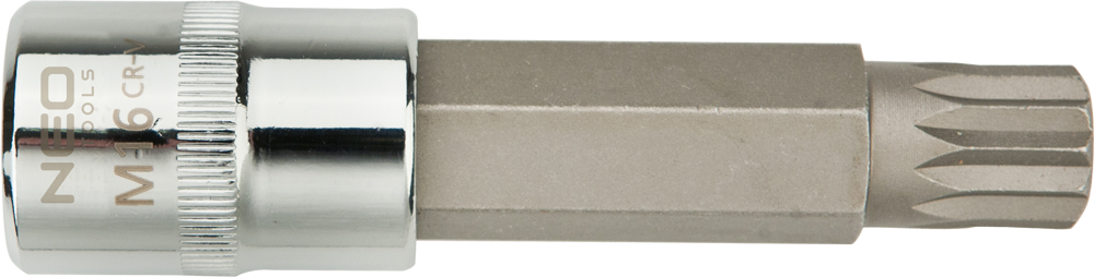 Neo Nasadka trzpieniowa Spline 1/2" M8 x 100mm długa (08-742)