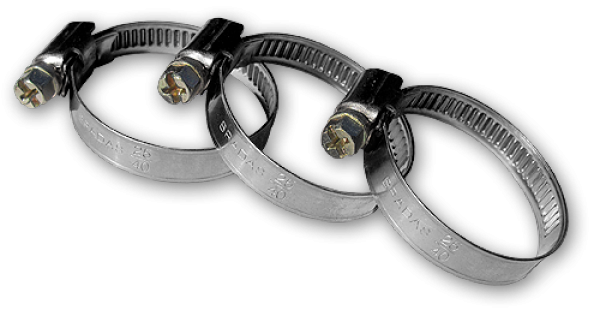 Bradas Opaska ślimakowa 20-32mm 100szt. (BSW2032)