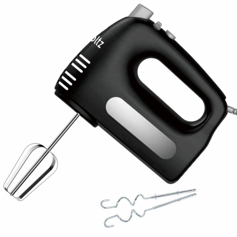 Mikser Duronic Oliver Voltz 5OV51110WB mikser ręczny 500 W 6 prędkości funkcja turbo czarny 5OV51110WB (3800238910334)