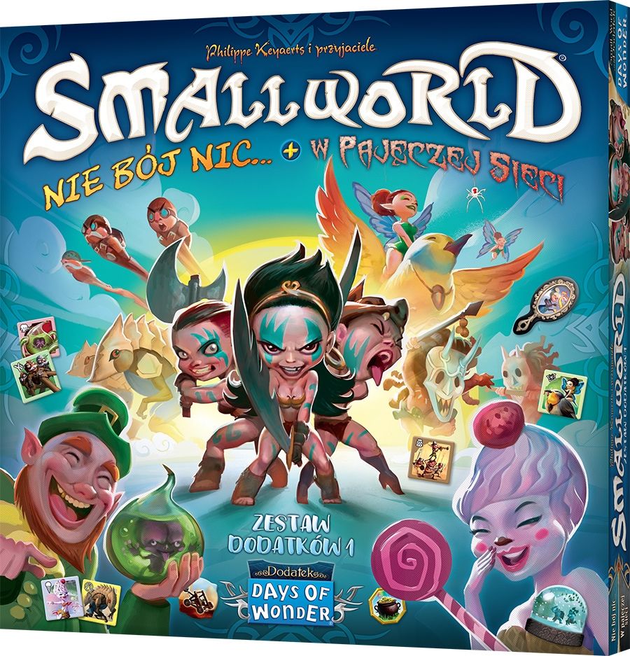 Rebel Dodatek do gry Small World: Nie bój nic + W pajęczej sieci