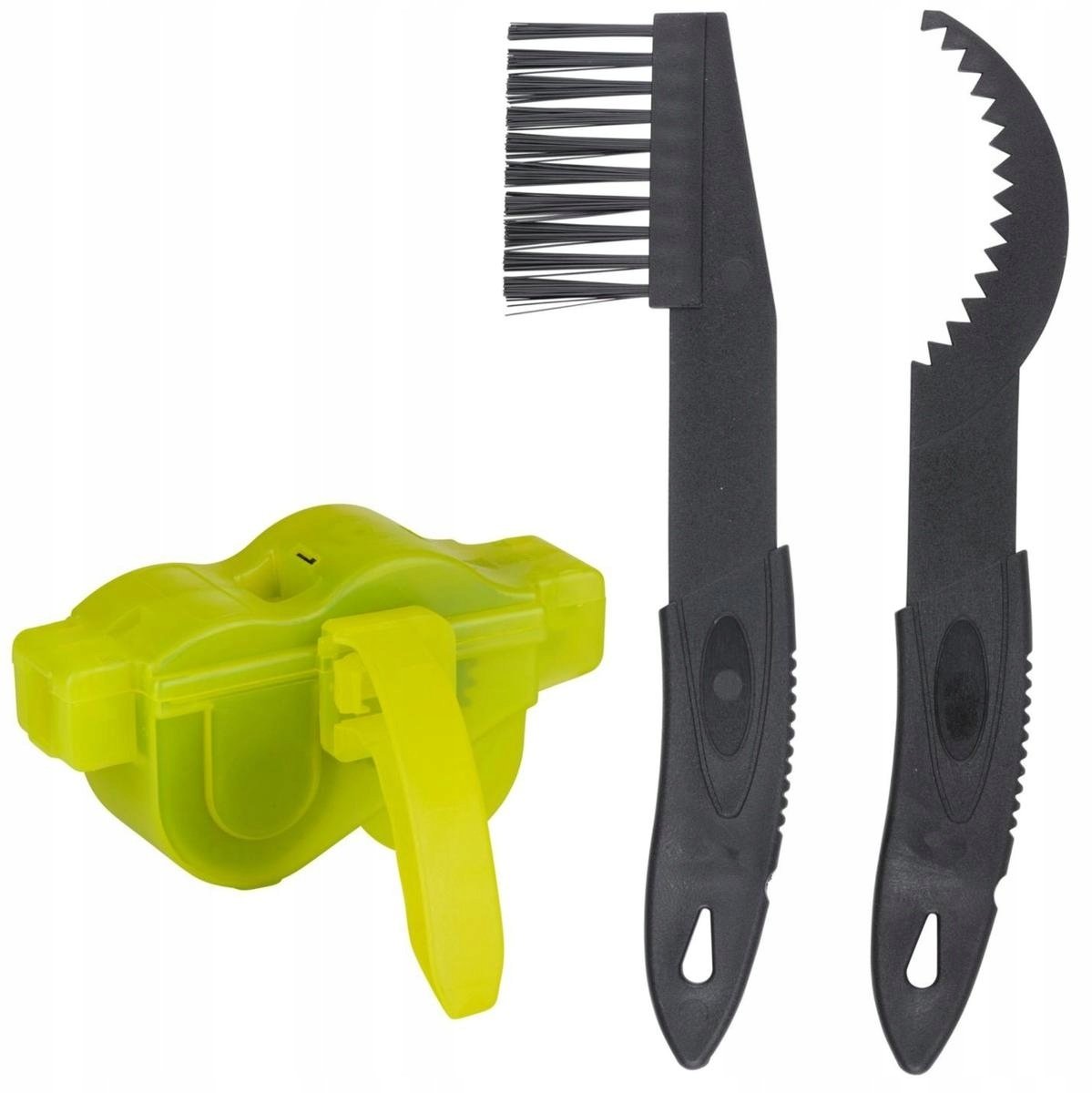 Dunlop ZESTAW DO CZYSZCZENIA ŁAŃCUCHA ROWEROWEGO 3 ELEMENTY DUNLOP