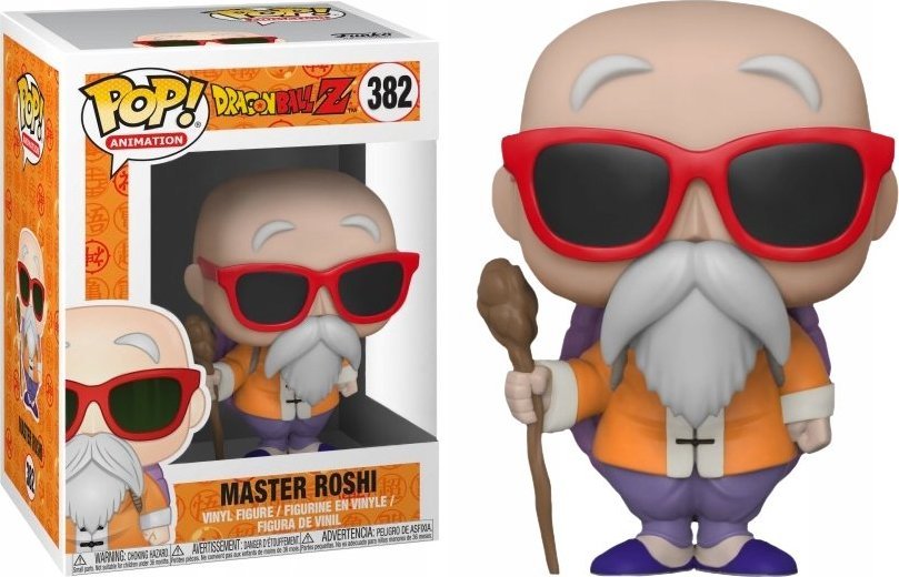 Zdjęcia - Figurka / zabawka transformująca Funko Figurka Pop pop! dragon ball z 382 master roshi staff