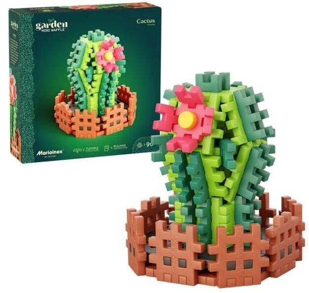 Marioinex Klocki waffle mini Garden Kaktus 10009