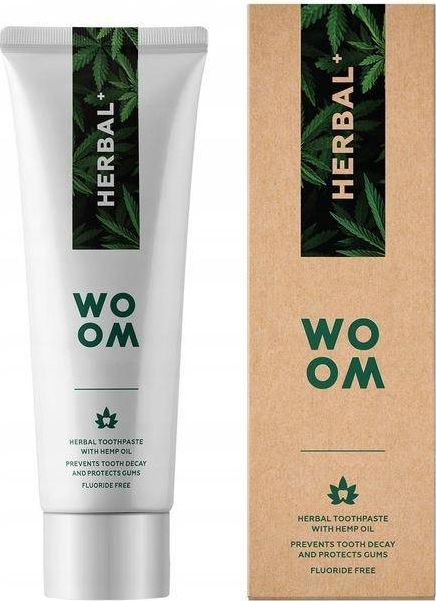 Woom Herbal+ pasta do zębów 75ml