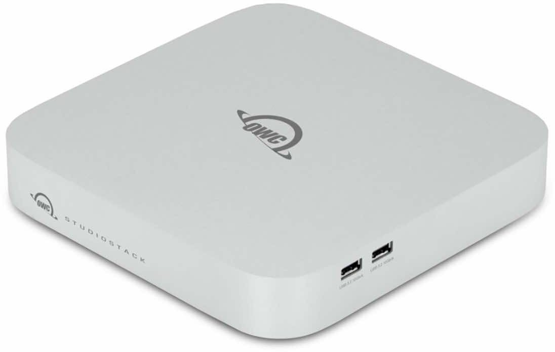 Stacja dokująca OWC StudioStack Thunderbolt 5 hub z zatokami na dyski SSD NVMe M.2 i HDD/SSD SATA 3,...
