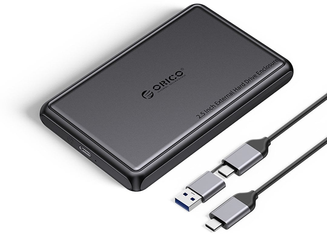 Kieszeń Orico Kieszeń obudowa na dysk DDL25-C3 2.5'' HDD / SSD USB-C 5Gb/s - czarna ORICO