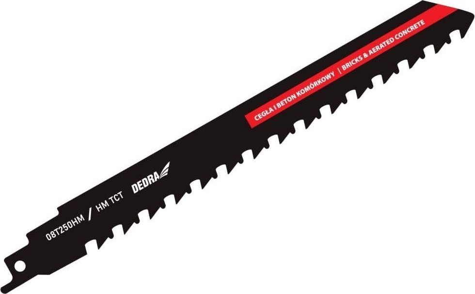 Dedra Brzeszczot do piły szablastej 240/190mm, beton kom, HM