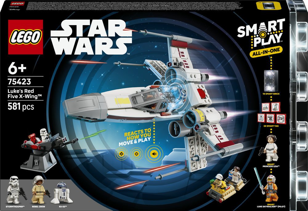 LEGO Star Wars SMART Play™: X-Wing™ Czerwona Piątka Luke’a (75423)