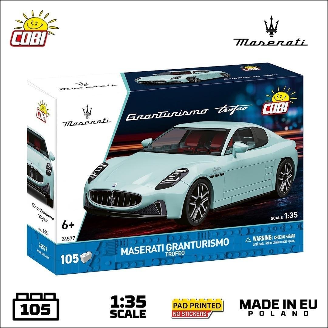 Cobi Maserati GranTurismo Trofeo (błękitne)