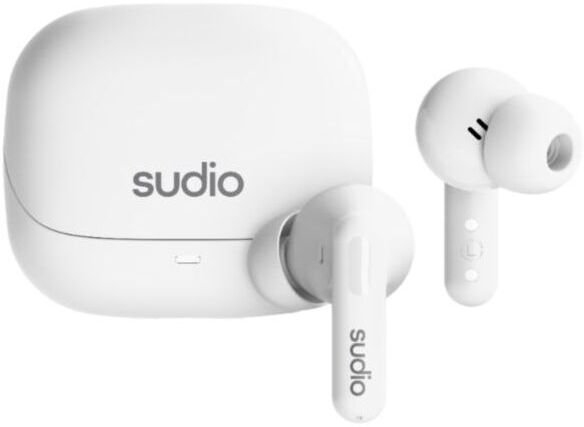 Sudio C8 True Wireless Earbuds, White (C8WHT)