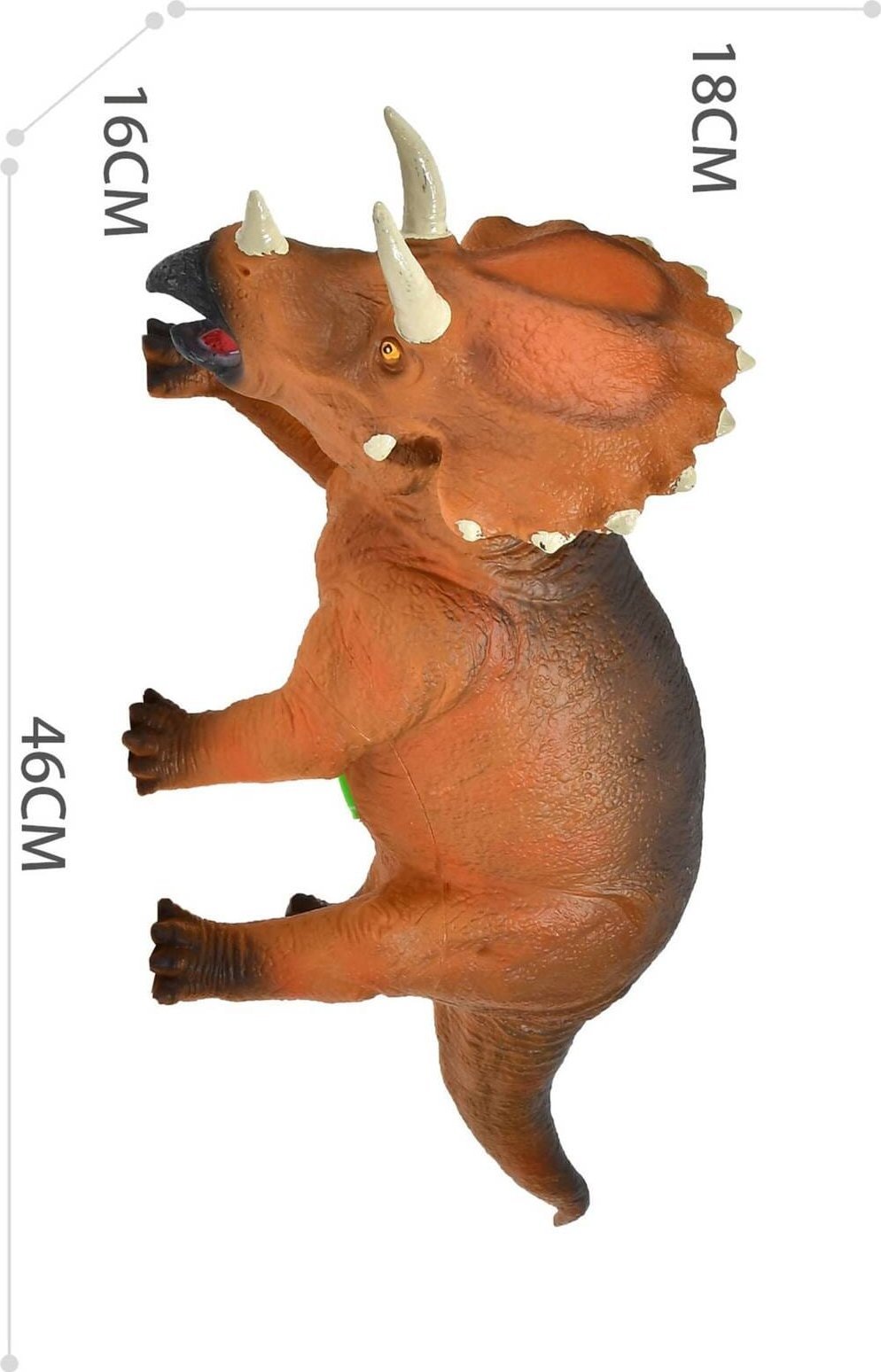 Figurka Trifox DINOZAUR TRICERATOPS Z GŁOSEM