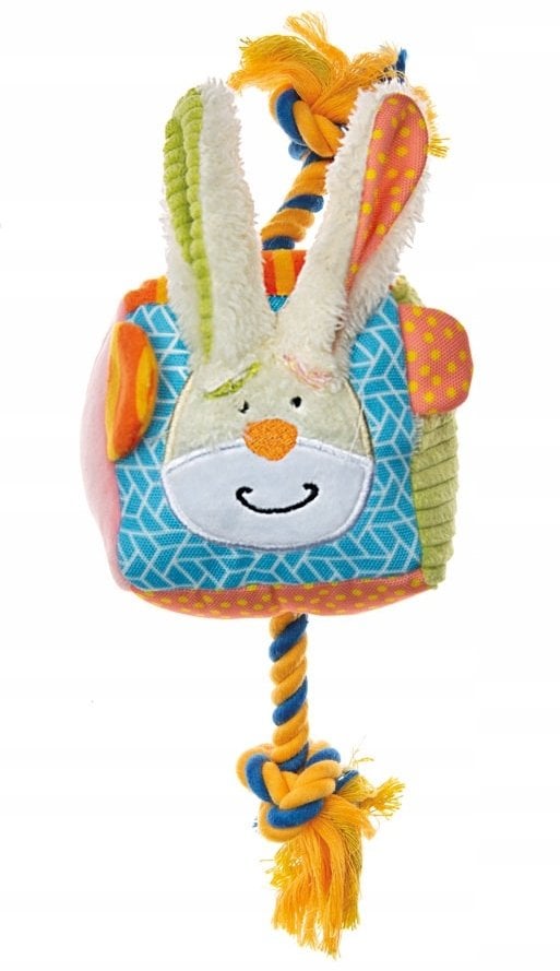 Zabawka pluszowa, dla psa, plusz/sznurek, 3,9x8,8 cm