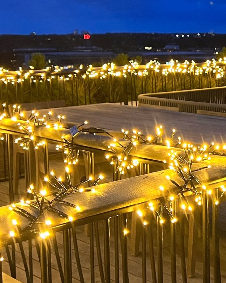 Dekoracja świąteczna Sirius Top-Line Energy Cluster Lights Supplement Set, 500 LED