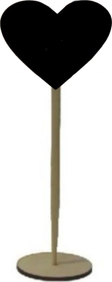 StudioCen Cenówki drewniane EKO* (Serce) na szpikulcu - a'10