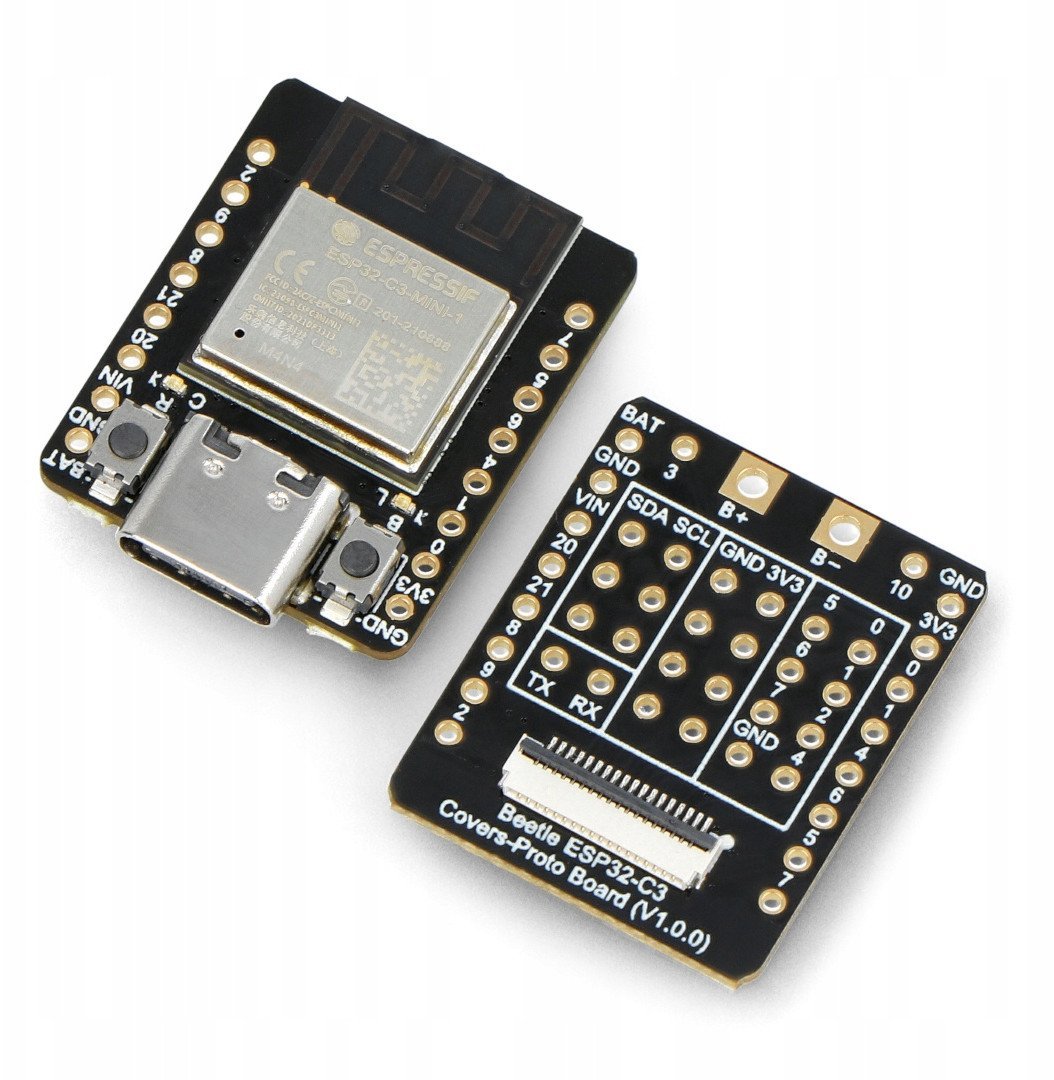 Espressif Beetle ESP32 - C3 RISC-V z mikrosterownikiem ESP32-C3 RISC-V WiFi Bluetooth DFRobot DFR086...